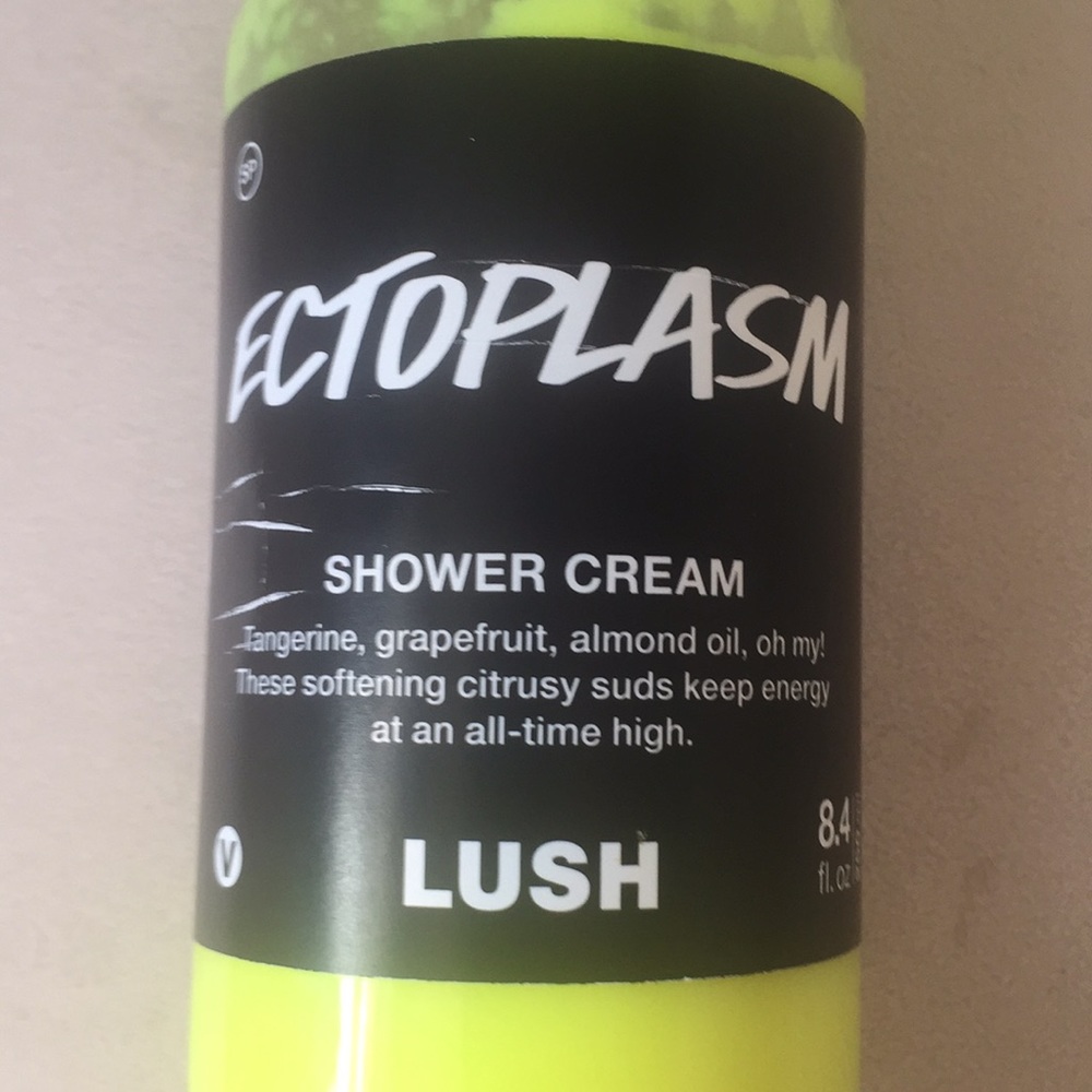 Lush Ectoplasm shower cream